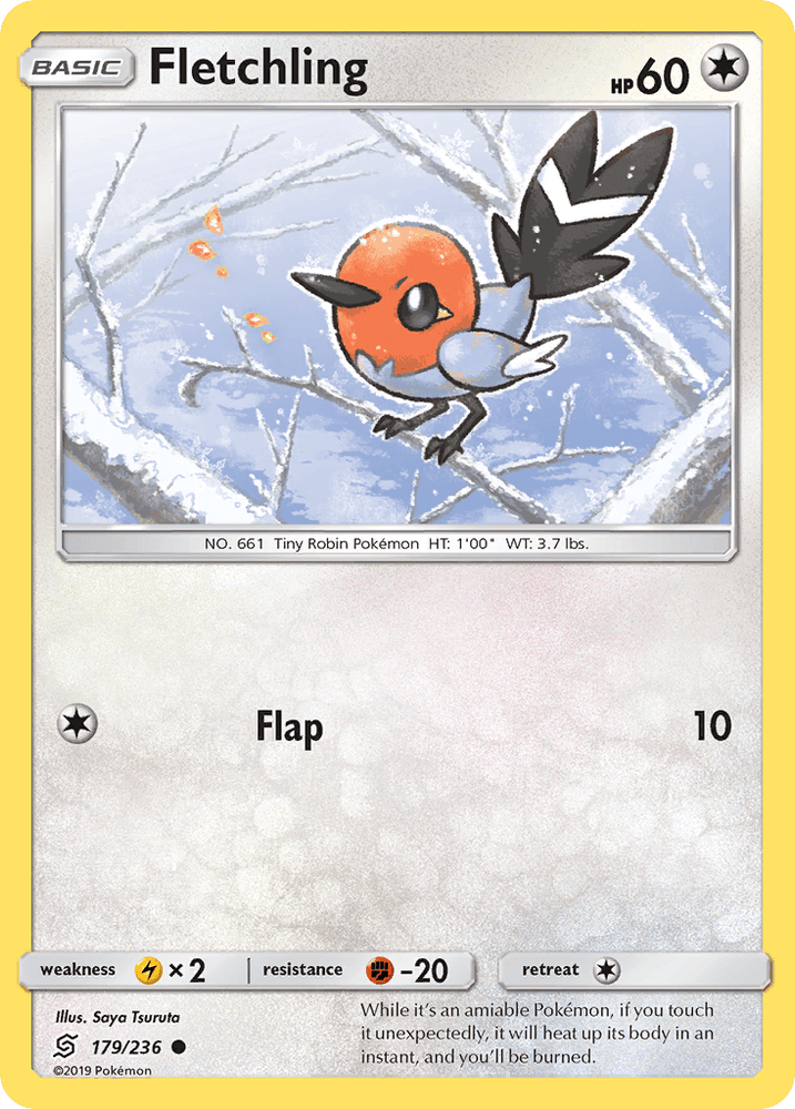 Fletchling (179/236) [Sun & Moon: Unified Minds] (Online Only)