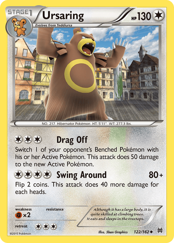 Ursaring (122/162) [XY: BREAKthrough] (Online Only)