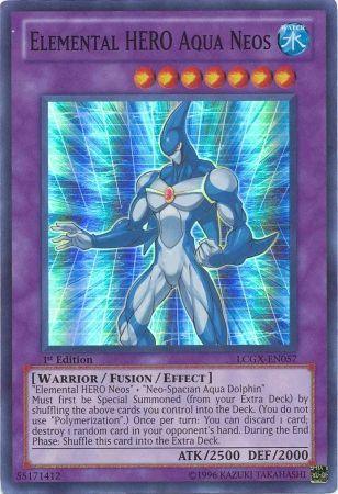 Elemental HERO Aqua Neos [LCGX-EN057] Super Rare (ONLINE ORDER ONLY)