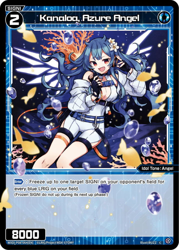 Kanaloa, Azure Angel (WXDi-P08-064[EN]) [Spread Diva]