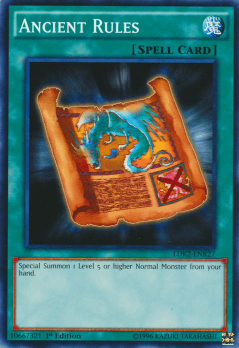 Ancient Rules [LDK2-ENK27] Common (ONLINE ORDER ONLY)