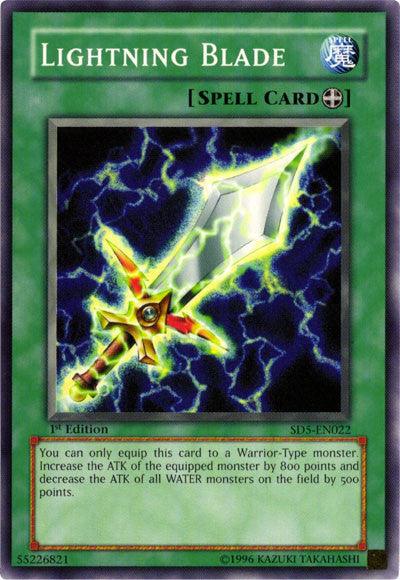 Lightning Blade [SD5-EN022] Common (ONLINE ORDER ONLY)