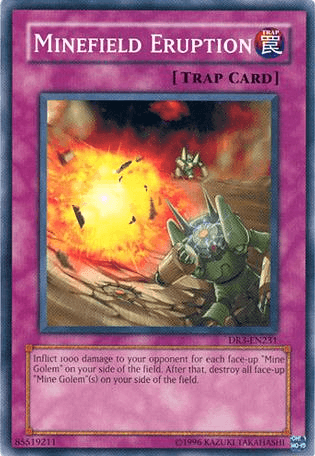 Minefield Eruption [DR3-EN231] Common (ONLINE ORDER ONLY)