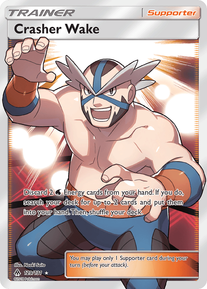 Crasher Wake (129/131) [Sun & Moon: Forbidden Light] (Online Only)