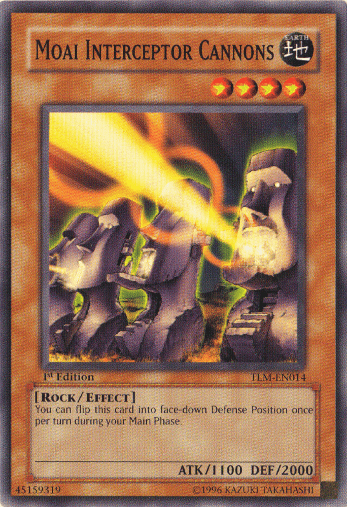 Moai Interceptor Cannons [TLM-EN014] Common (ONLINE ORDER ONLY)