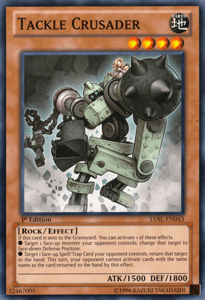 Tackle Crusader [LVAL-EN043] Common (ONLINE ORDER ONLY)