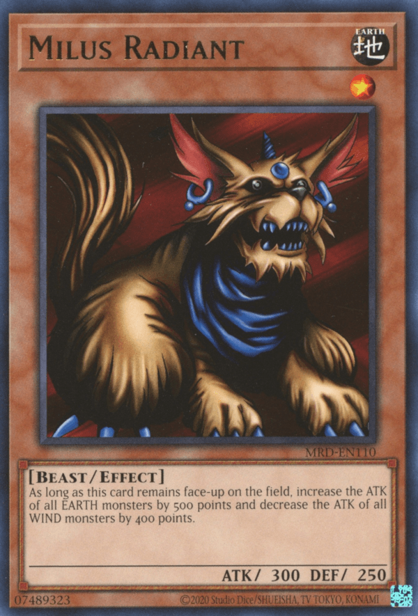 Milus Radiant [MRD-EN110] Rare (ONLINE ORDER ONLY)