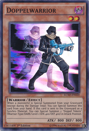 Doppelwarrior [LC5D-EN020] Super Rare (ONLINE ORDER ONLY)