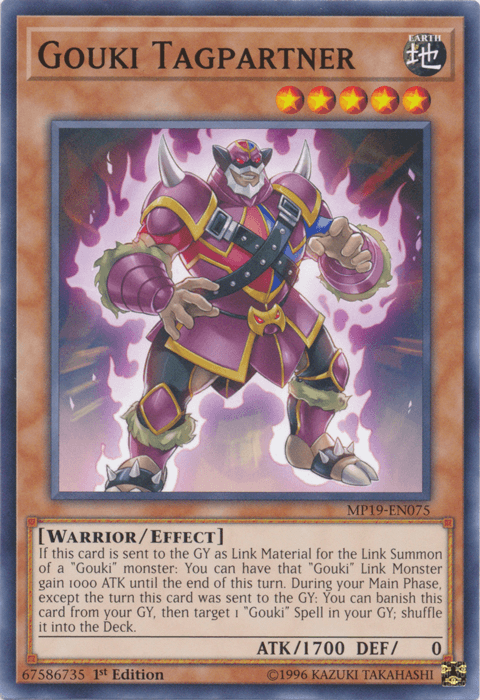 Gouki Tagpartner [MP19-EN075] Common (ONLINE ORDER ONLY)