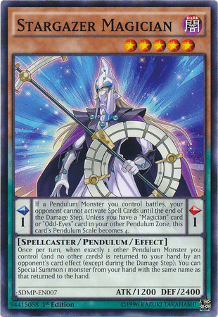 Stargazer Magician [SDMP-EN007] Common (ONLINE ORDER ONLY)