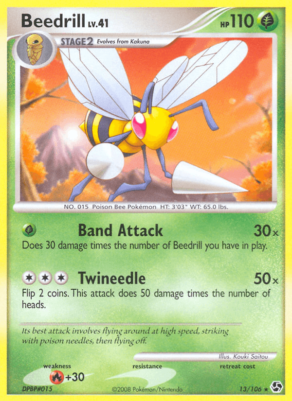 Beedrill (13/106) [Diamond & Pearl: Great Encounters] (Online Only)