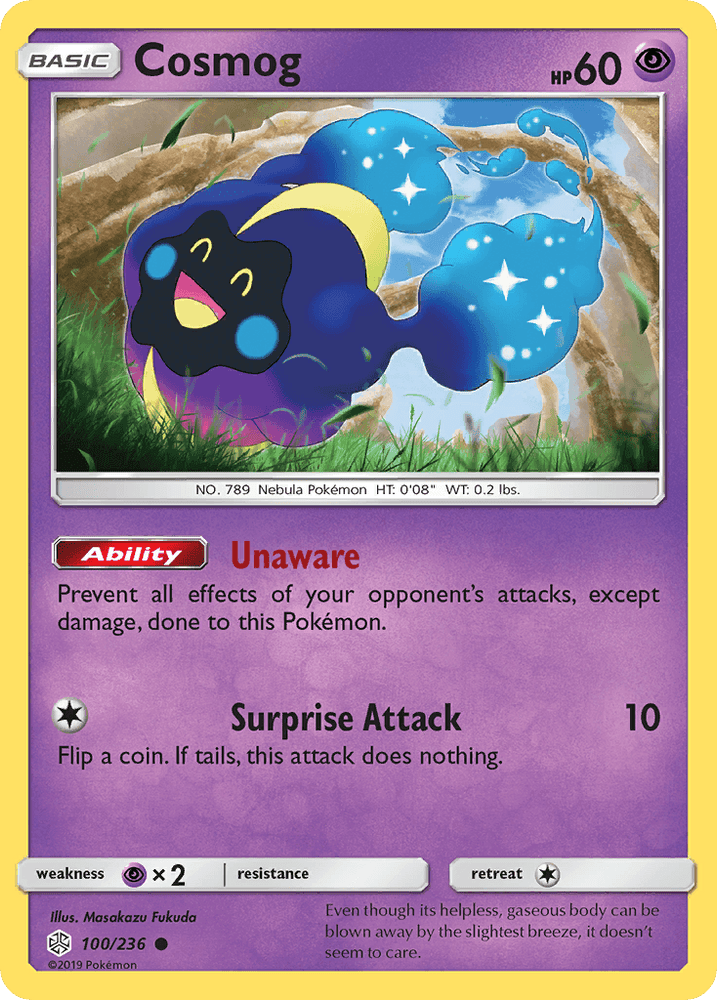 Cosmog (100/236) [Sun & Moon: Cosmic Eclipse] (Online Only)