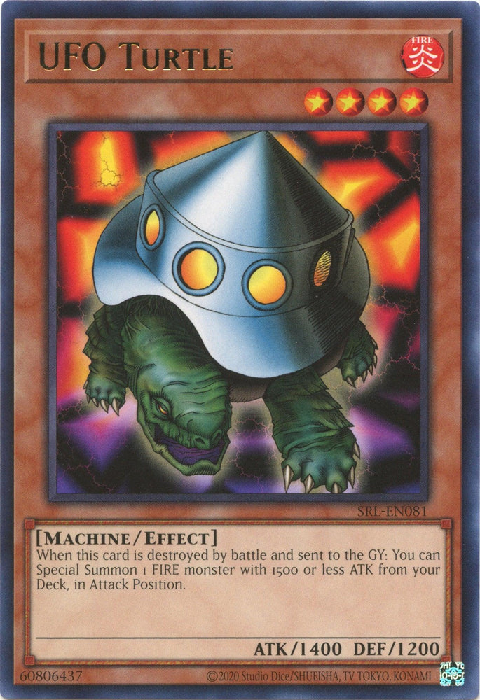 UFO Turtle (25th Anniversary) [SRL-EN081] Rare (ONLINE ORDER ONLY)