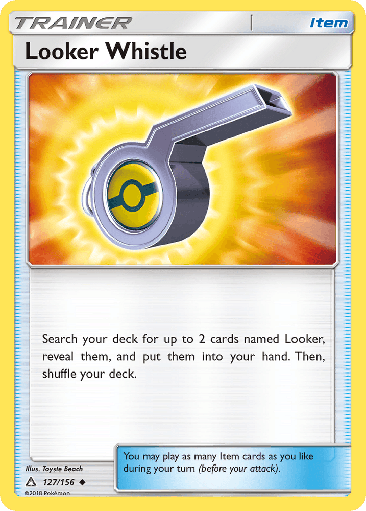 Looker Whistle (127/156) [Sun & Moon: Ultra Prism] (Online Only)