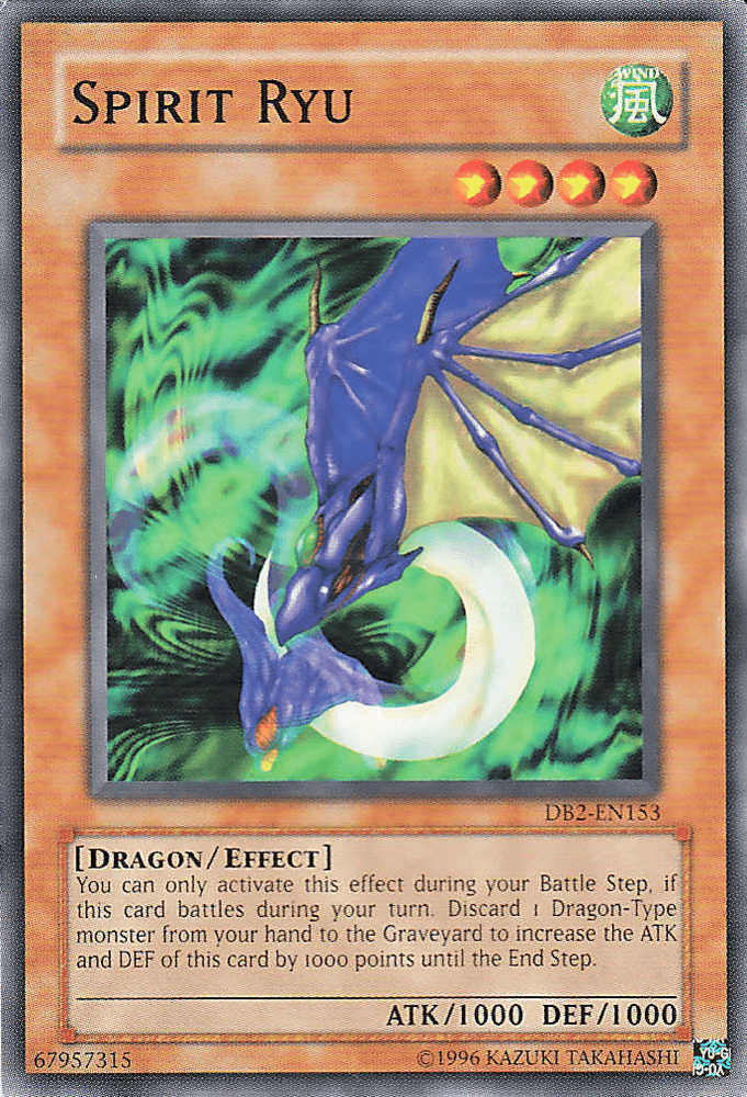 Spirit Ryu [DB2-EN153] Common (ONLINE ORDER ONLY)
