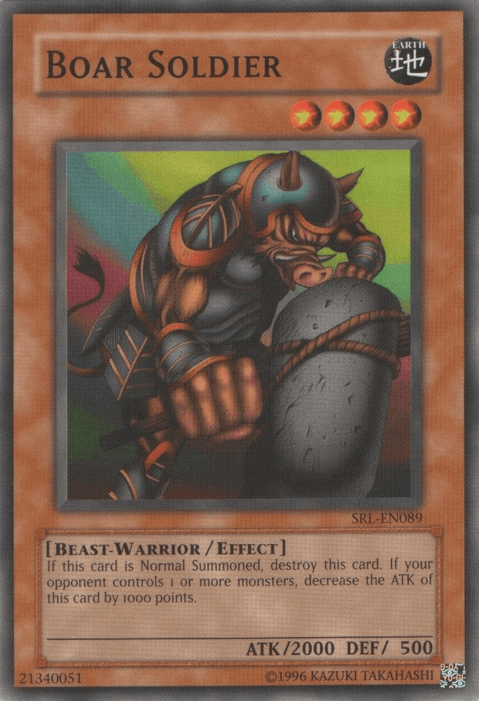 Boar Soldier [SRL-089] Common (ONLINE ORDER ONLY)