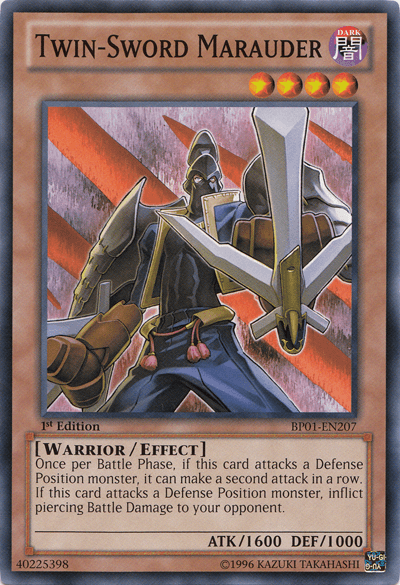 Twin-Sword Marauder [BP01-EN207] Common (ONLINE ORDER ONLY)