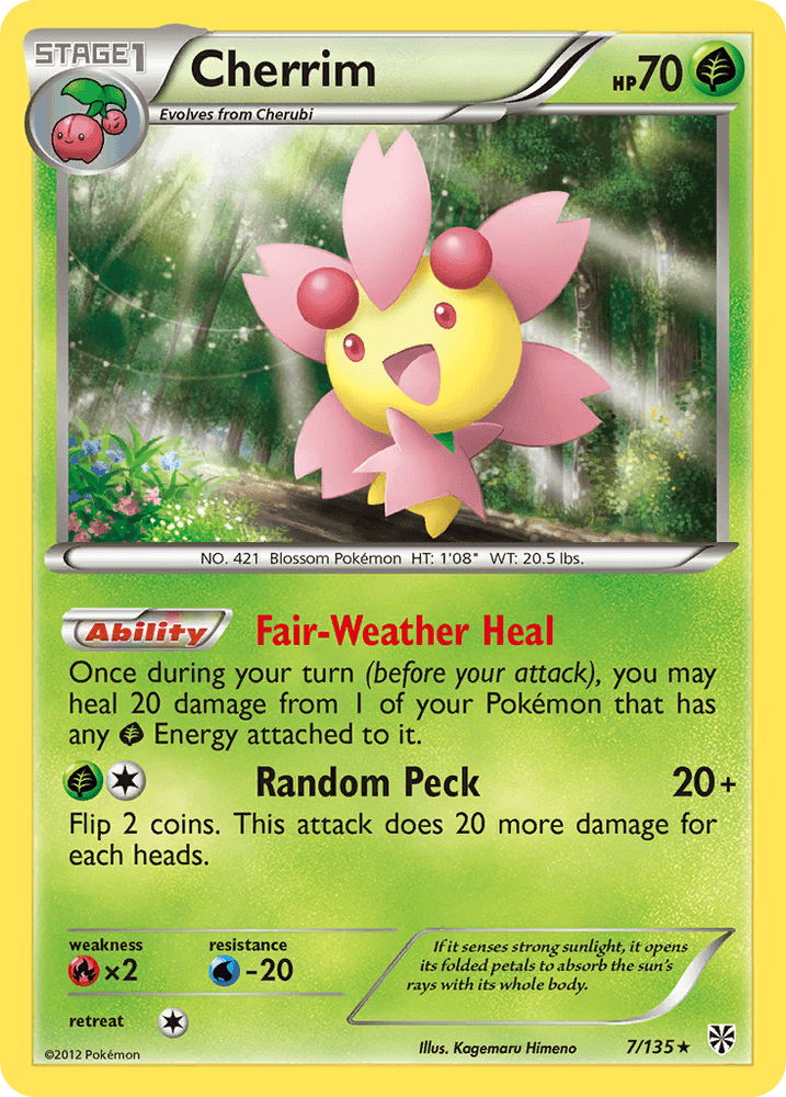 Cherrim (7/135) [Black & White: Plasma Storm] (Online Only)