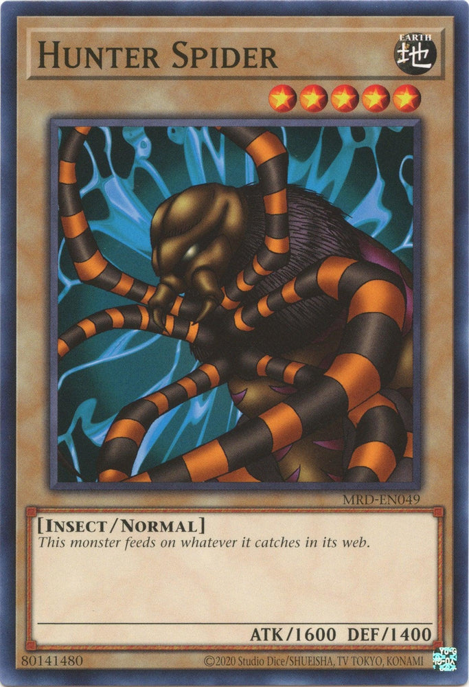 Hunter Spider (25th Anniversary) [MRD-EN049] Common (ONLINE ORDER ONLY)