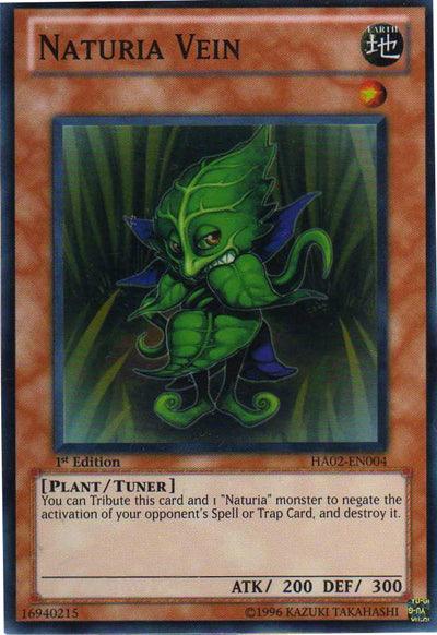 Naturia Vein [HA02-EN004] Super Rare (ONLINE ORDER ONLY)