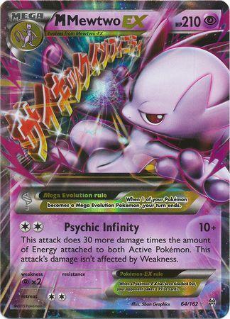 M Mewtwo EX (64/162) (Jumbo Card) [XY: BREAKthrough] (Online Only)