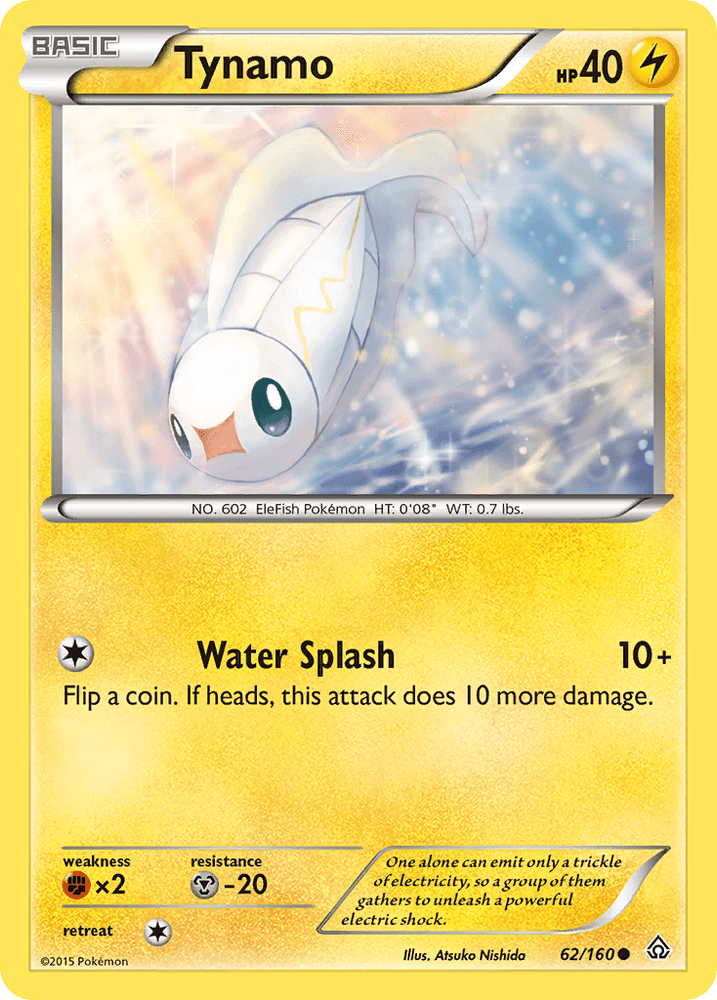 Tynamo (62/160) [XY: Primal Clash] (Online Only)
