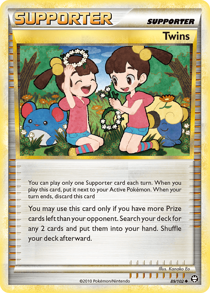 Twins (89/102) [HeartGold & SoulSilver: Triumphant] (Online Only)