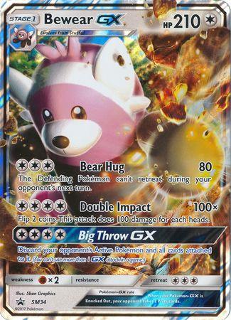 Bewear GX (SM34) (Jumbo Card) [Sun & Moon: Black Star Promos] (Online Only)