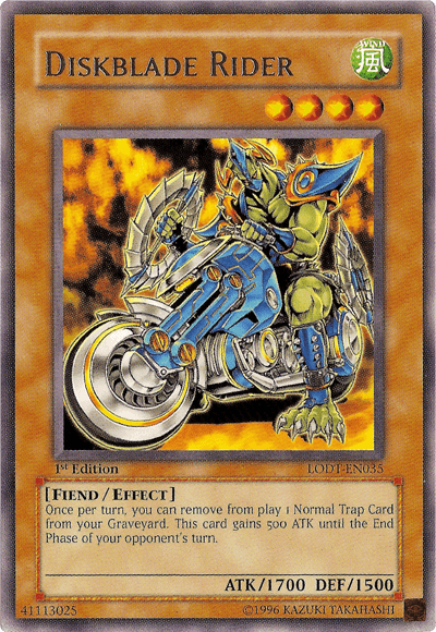 Diskblade Rider [LODT-EN035] Rare (ONLINE ORDER ONLY)