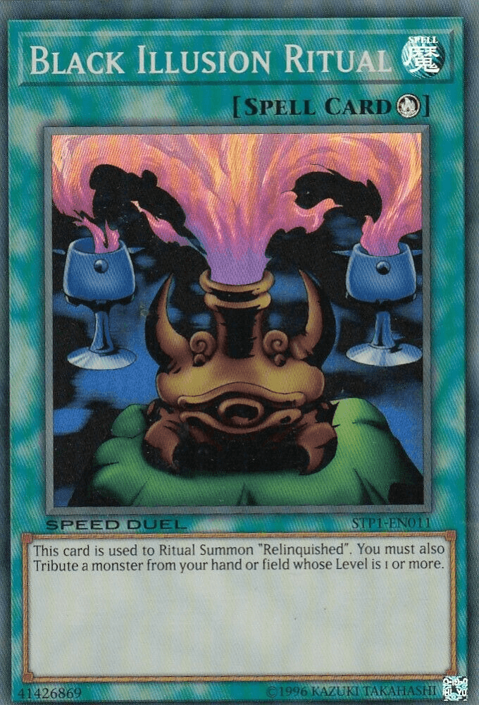 Black Illusion Ritual [STP1-EN011] Super Rare (ONLINE ORDER ONLY)