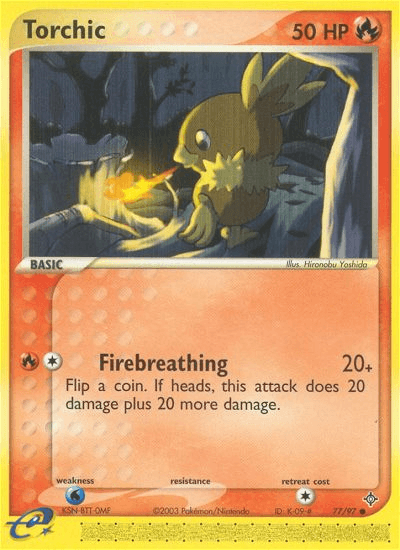 Torchic (77/97) [EX: Dragon] (Online Only)
