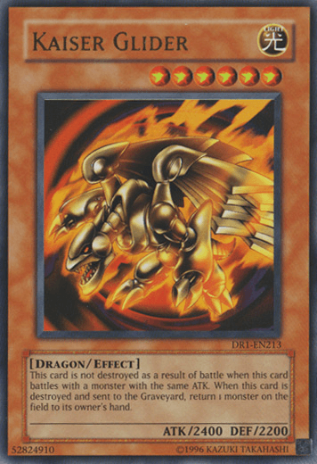 Kaiser Glider [DR1-EN213] Ultra Rare (ONLINE ORDER ONLY)