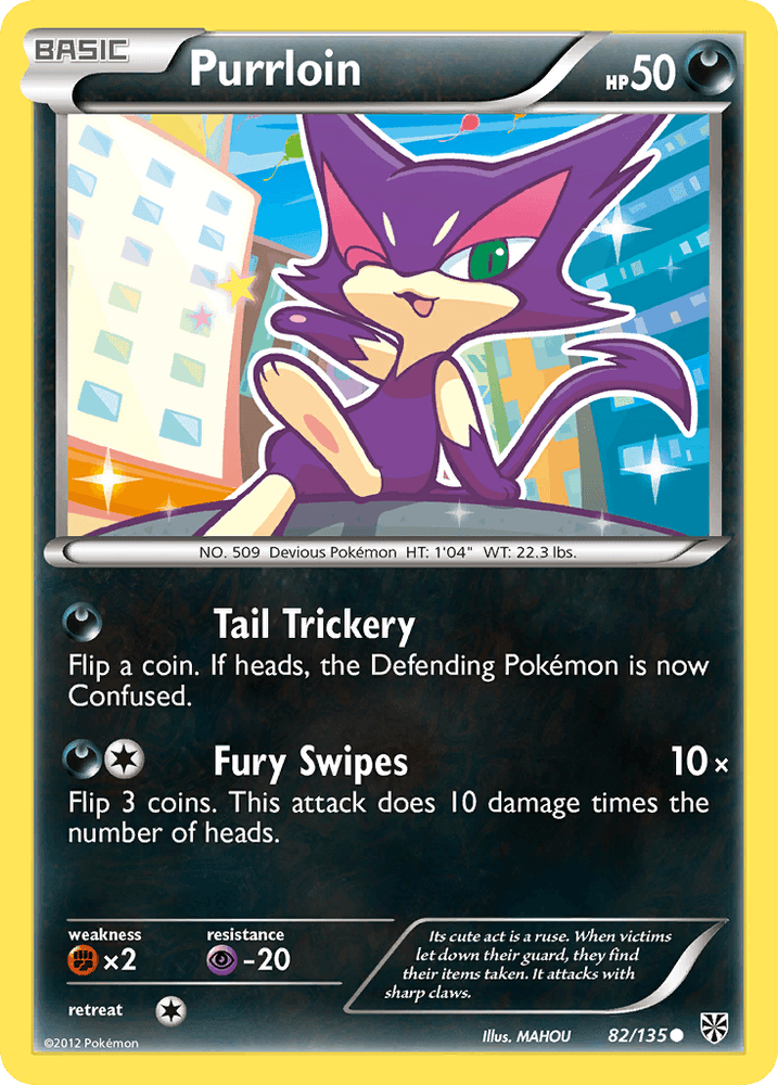 Purrloin (82/135) [Black & White: Plasma Storm] (Online Only)