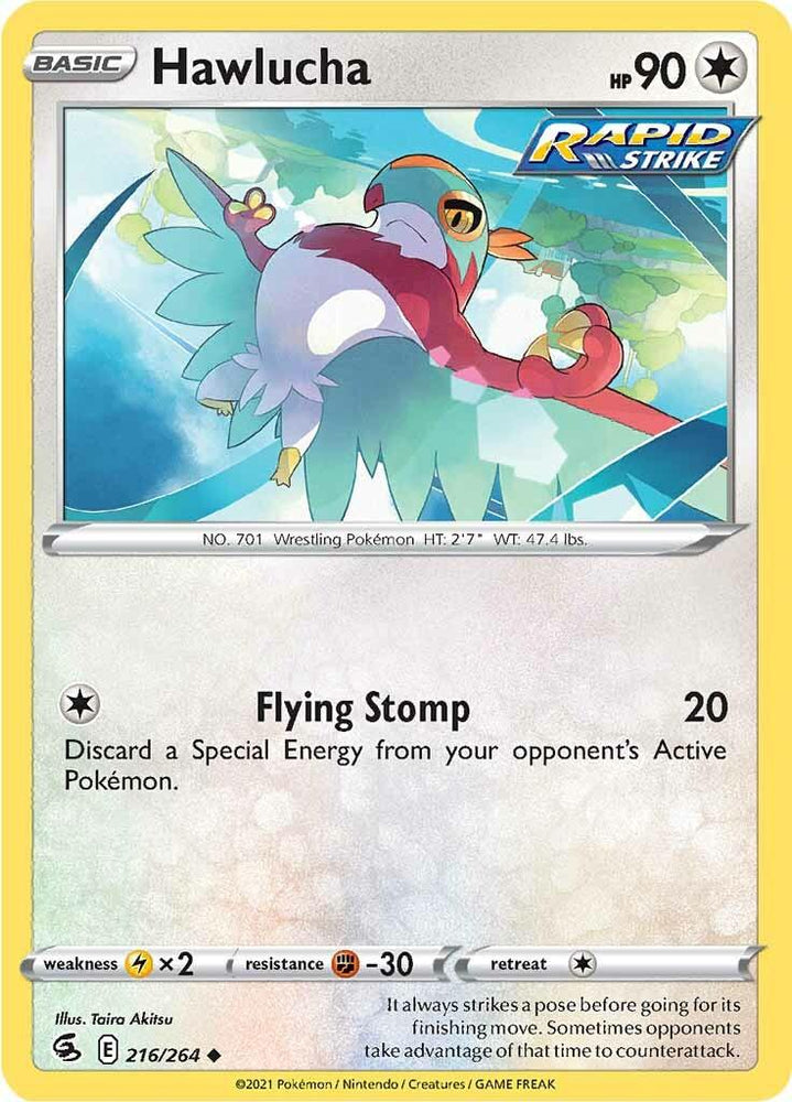 Hawlucha (216/264) [Sword & Shield: Fusion Strike] (Online Only)