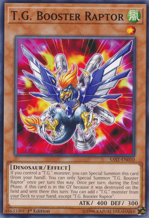 T.G. Booster Raptor [SAST-EN010] Common (ONLINE ORDER ONLY)