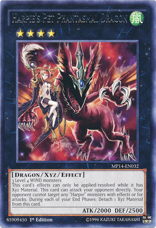 Harpie's Pet Phantasmal Dragon [MP14-EN032] Rare (ONLINE ORDER ONLY)