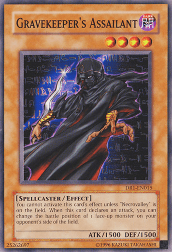 Gravekeeper's Assailant [DR1-EN015] Common (ONLINE ORDER ONLY)