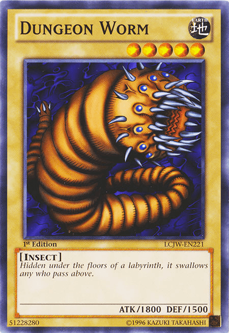 Dungeon Worm [LCJW-EN221] Common (ONLINE ORDER ONLY)