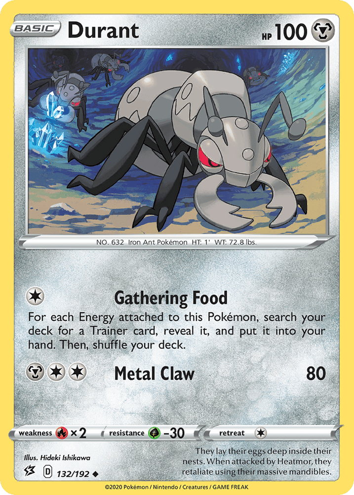 Durant (132/192) [Sword & Shield: Rebel Clash] (Online Only)