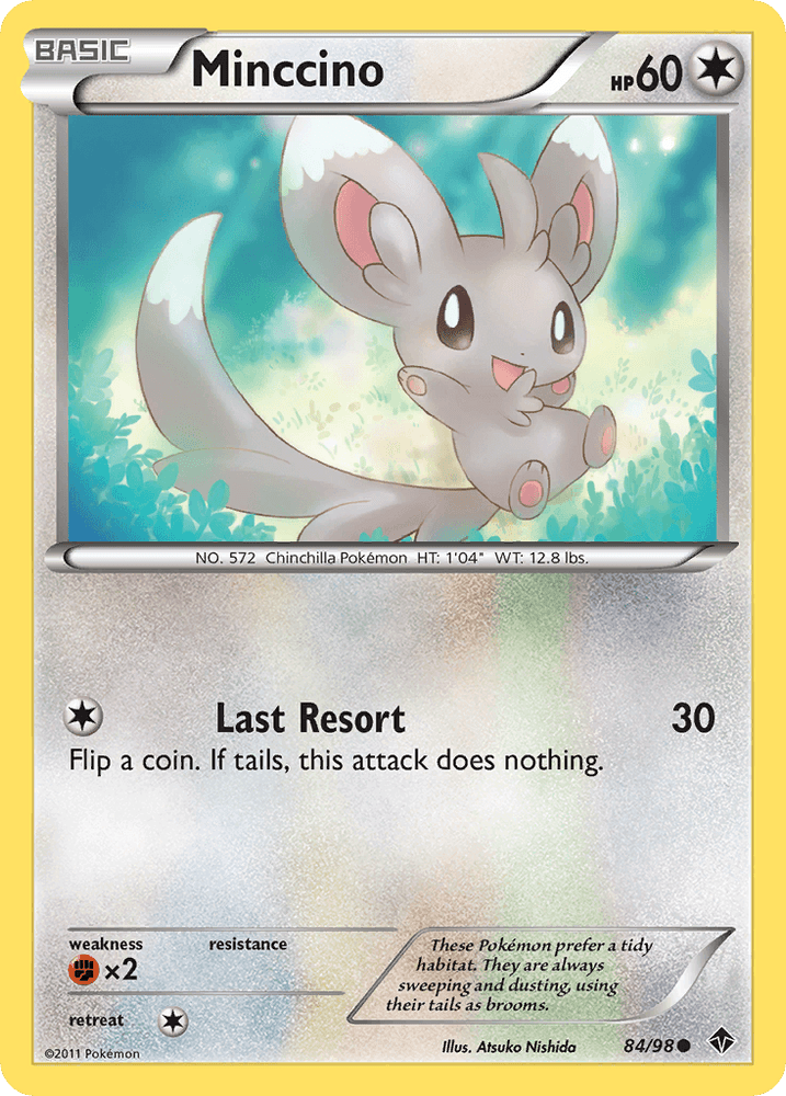 Minccino (84/98) [Black & White: Emerging Powers] (Online Only)