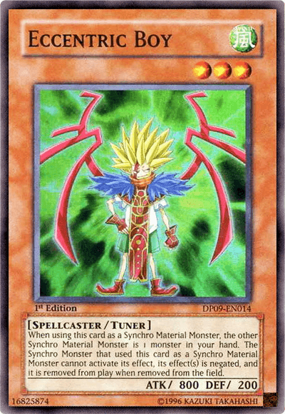 Eccentric Boy [DP09-EN014] Super Rare (ONLINE ORDER ONLY)