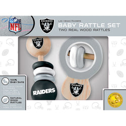 Las Vegas Raiders - Baby Rattles 2-Pack (ONLINE ORDER ONLY)