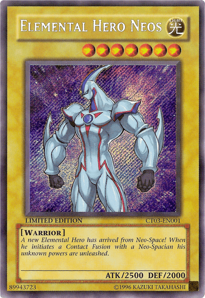 Elemental HERO Neos [CT03-EN001] Secret Rare (ONLINE ORDER ONLY)