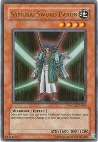 Samurai Sword Baron [WC10-EN001] Ultra Rare (ONLINE ORDER ONLY)