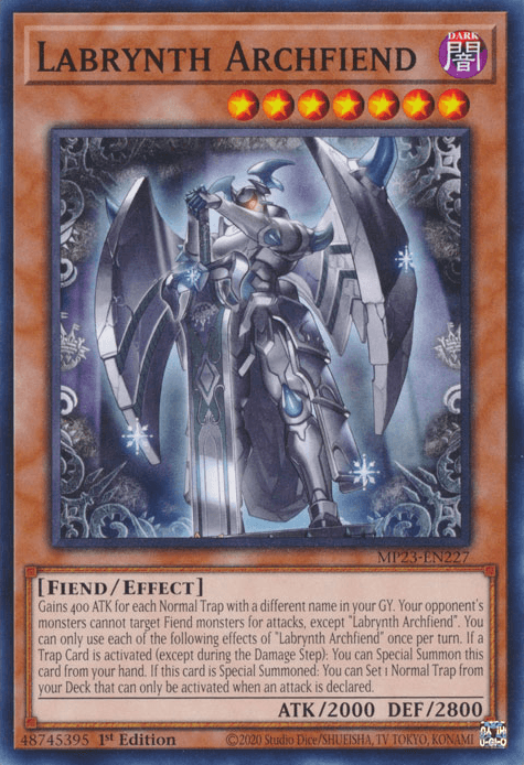Labrynth Archfiend [MP23-EN227] Common (ONLINE ORDER ONLY)
