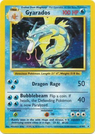 Gyarados (6/102) [Base Set Unlimited] (Online Only)