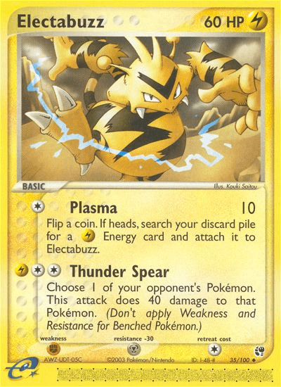 Electabuzz (35/100) [EX: Sandstorm] (Online Only)