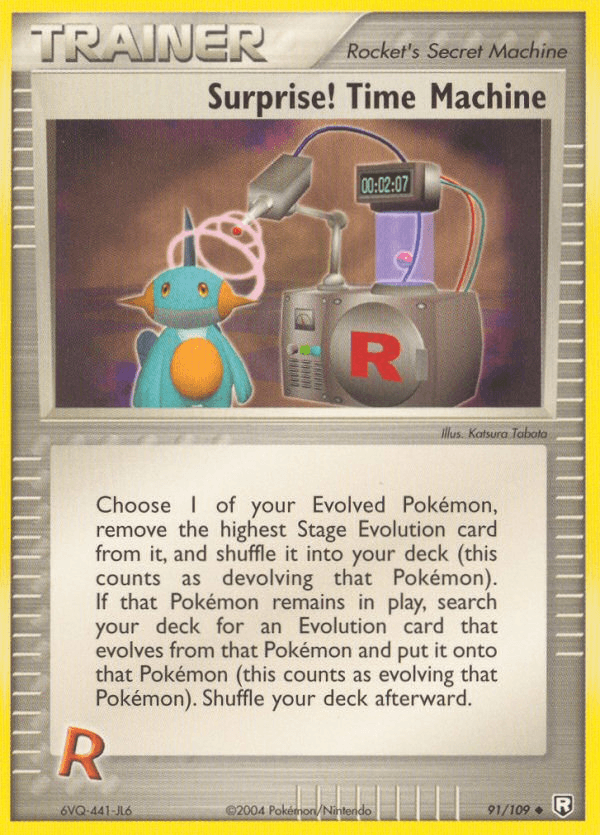Surprise! Time Machine (91/109) [EX: Team Rocket Returns] (Online Only)