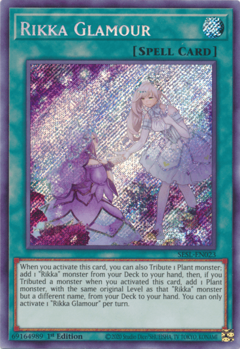 Rikka Glamour [SESL-EN023] Secret Rare (ONLINE ORDER ONLY)