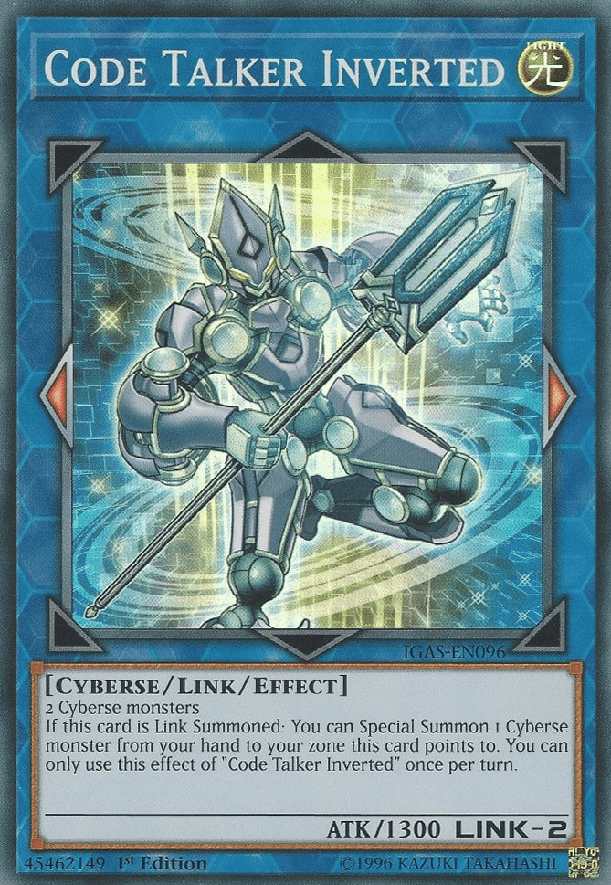 Code Talker Inverted [IGAS-EN096] Super Rare (ONLINE ORDER ONLY)